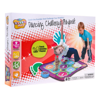 Mata zręcznościowa "Cyferki" dla dzieci 3+ Gra na utrzymanie równowagi + 5 poziomów Dłonie Stopy