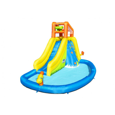 Plac zabaw dla dzieci 5+ Park wodny BESTWAY + Zjeżdżalnia + Wspinaczka