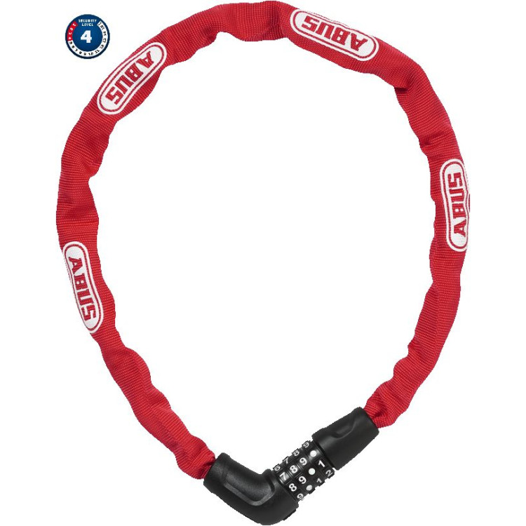 Spyna Abus Steel-O-Chain 5805C/75 red