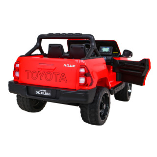 Toyota Hilux vehicle Red