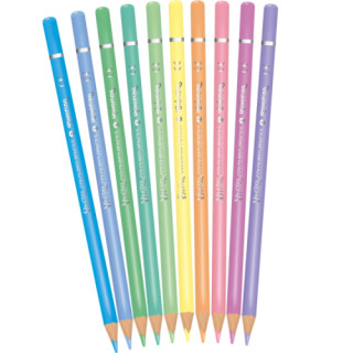 Spalvoti pieštukai Colorino Pastel 10 pastelinių spalvų