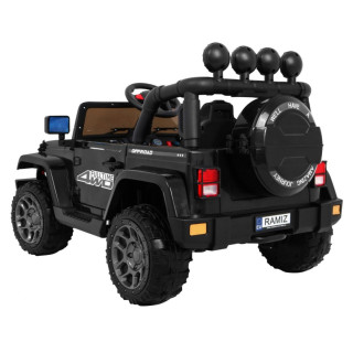 Full Time off-road vehicle 4WD Black