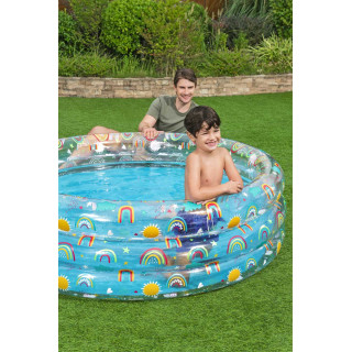 Pool Pool Transparent Paddling Pool 1 22 25cm BESTWAY