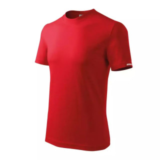 DEDRA Vyriški marškineliai XXXL, raudoni, 100 % medvilne BH5TC-XXXL