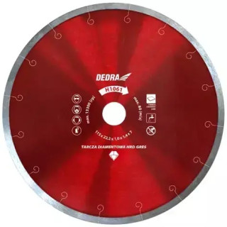 DEDRA Deimantinis diskas kietai keramikai 115x22,2mm H1061
