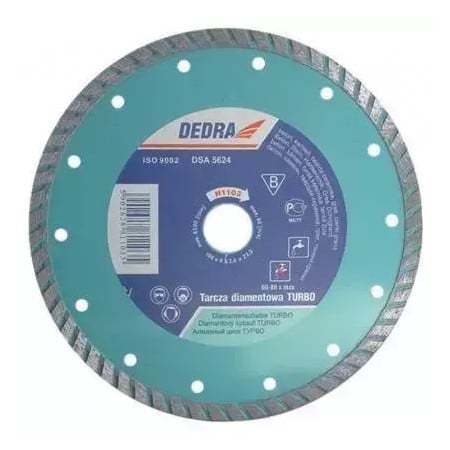 DEDRA Diskas deimantinis saus./šlap. pj. 115x22.2mm H1100