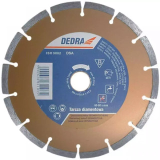 DEDRA Diskas deimantinis sausam pj. 115x22.2mm H1106