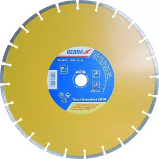 DEDRA Diskas deimantinis Laser/šlap. pj. 450/25.4mm H1161-45