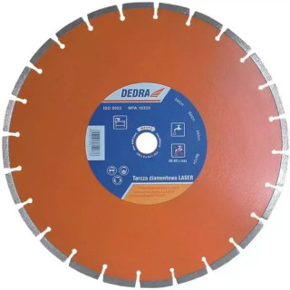 DEDRA Diskas deimantinis Laser Super saus./šlap. pj. 300x25.4mm H1172