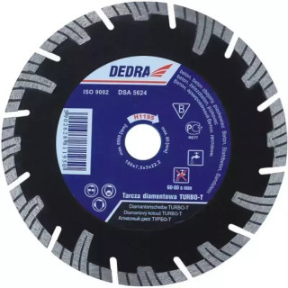 DEDRA Diskas deimantinis TURBO-T 115x22.2mm H1192