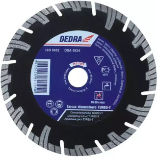 DEDRA Diskas deimantinis TURBO-T 300/25,4mm H1199E-30