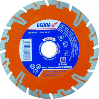 DEDRA Diskas deimantinis Super saus./šlap. pj. 115x22.2mm H1242