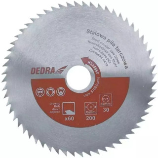 DEDRA Diskinis pjuklas medžiui 80d. 500x30mm HS50080