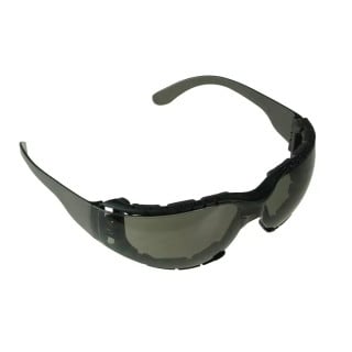 DEDRA Apsauginiai akiniai tamsintas, FT, "Eva" putos BH1056BL