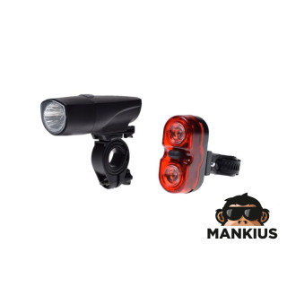 LAMP SET, FRONT & REAR LED BICYCLE