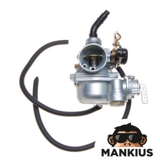 CARBURETOR W/FUEL COCK ATV110 PZ19 CHOKE OPERATED BY CABLE