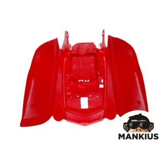 FENDER, REAR ATV XY150ST AUTOMATIC RED