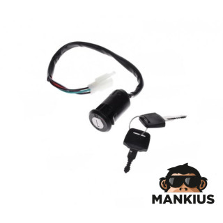 IGNITION SWITCH ATV 2 POSITIONS 4 WIRES MALE TERMINAL