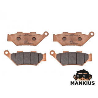 BRAKE PADS, FRONT FOR BENELLI TRK 502X