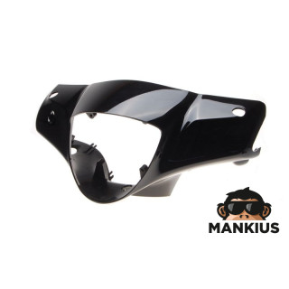 COVER, HANDLEBAR FRONT BLACK FOR PIAGGIO FLY 125/50