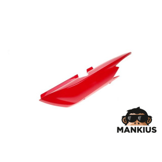 COVER, LH REAR SIDE PANNEL FOR SHINERAY XY125-10D RED