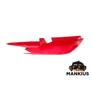 COVER, LH REAR SIDE PANNEL FOR SHINERAY XY125-10D RED