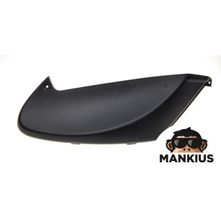 COVER, SIDE REAR LOWER LH BLACK FOR PIAGGIO FLY 125/50