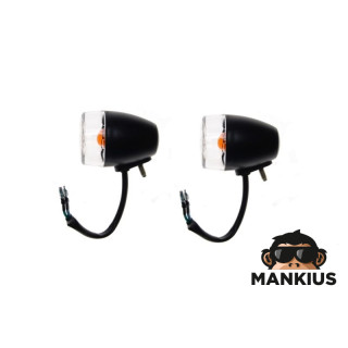 LAMP SET, TURN SIGNAL FRONT LH+RH FOR KYMCO AGILITY 50