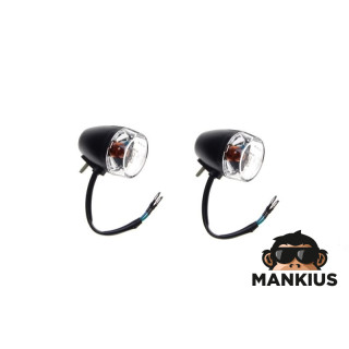 LAMP SET, TURN SIGNAL FRONT LH+RH FOR KYMCO AGILITY 50