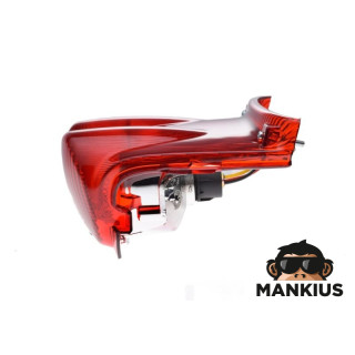 LAMP, TAIL RED LENS FOR MBK OVETTO