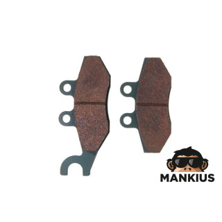 PAD SET, FRONT BRAKE FOR PIAGGIO FLY 125 50