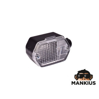 LAMP, TURN SIGNAL MZ SQUARE CLEAR LENS