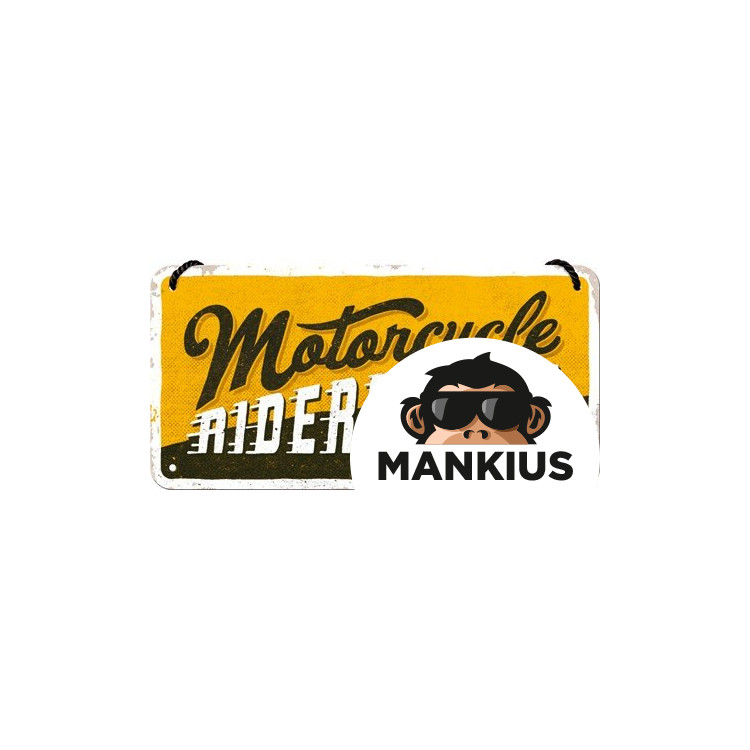 HANGING SIGN 10x20 MOTORCYCLE RIDERS ONLY 28063