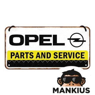 HANGING SIGN 10x20 OPEL PARTS & SERVICE 28053