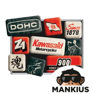 MAGNET KAWASAKI MOTORCYCLE SET 9 PCS 83114