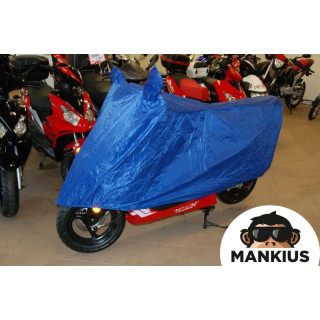 MOTORCYCLE COVER MAX. 650CC, BLUE