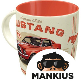 MUG FORD MUSTANG GT 1967 RED 43076