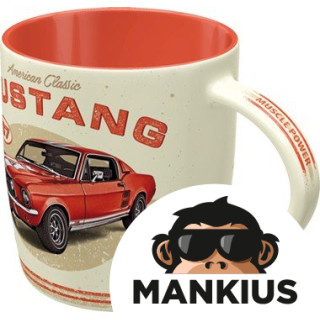 MUG FORD MUSTANG GT 1967 RED 43076