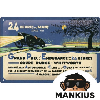 TIN SIGN 20x30 24h LE MANS FIRST 22396
