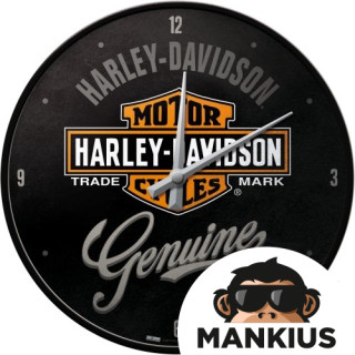 WALL CLOCK HARLEY DAVIDSON 51082