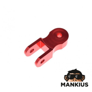 SHOCK ABSORBER EXTENSION ADAPTER DIA. 8 MM RED