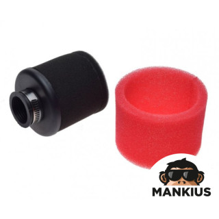 AIR FILTER FOAM STRAIGHT PIPE 32mm