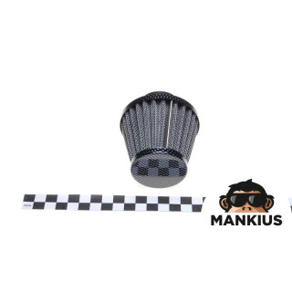 AIR FILTER, CONE CARBON-LOOK 28 mm