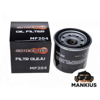 OIL FILTER MF204 (HF204) MOTOFILTRO 15410-MCJ-000