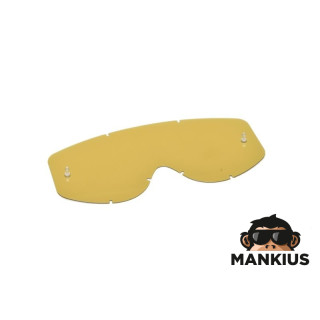 LENS, TEAR-OFF TYPE FOR ENDURO GOGGLES AB3625, AB3626 YELLOW