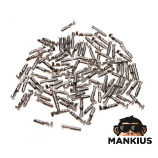 CONNECTOR END, MALE, 3.5mm ROUND, 100 pcs PACK