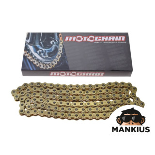 DRIVE CHAIN 428H 120 LINKS GOLD