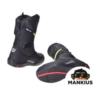 LS2 GOBY MAN BOOTS WP BLACK H-V YELLOW 42