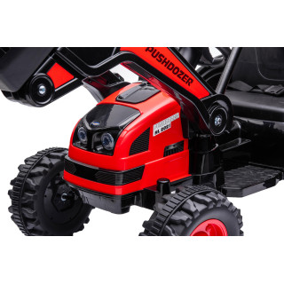 Vehicle Excavator Tractor Red