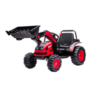 Vehicle Excavator Tractor Red